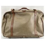 Vintage Gucci Canvas Suitcase