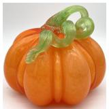 Art Glass Pumpkin