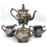Barbour Silver Plate Tea Set
