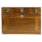 Gerstner International Oak Tool Chest w/ Contents