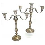 2 Gorham Sterling Chantilly-Duchess Candelabras