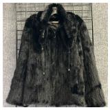 Bella Fare Mink Fur Coat, Size M