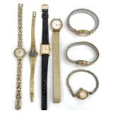 7pc Vintage Ladies Wrist Watches