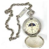 Fossil Moon Phase Pocket Watch