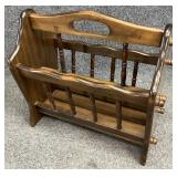 Maple Magazine Rack