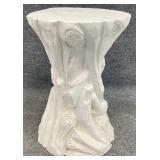 Plaster Stump Form Accent Table