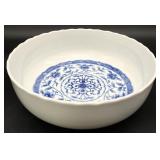 Large Japanese Arita Ware Blue & White Bowl