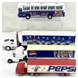 Pepsi Diecast Model Trucks & More