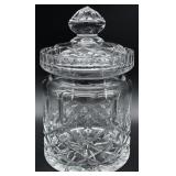Crystal Biscuit Barrel