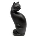 Bronze Cat Statuary Urn
