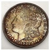 1921-D Morgan Silver Dollar Coin