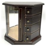 Japanese Chatani Wooden Musical Jewelry Box