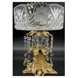 Crystal Compote Pedestal Bowl