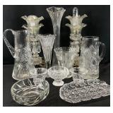 Vintage Glass Pitchers, Vases & More