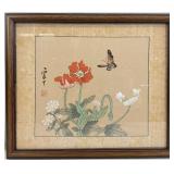 Original Vintage Oriental Painting
