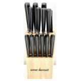 Anne Burrell 15pc Knife Block Set