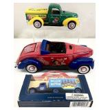 3pc Pepsi Mt. Dew Diecast Delivery Vehicles
