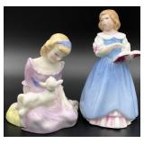 2pc Royal Doulton Figurines