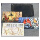 Group Assorted Door Mats