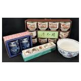 Vintage Japanese Porcelain / Pottery Dishes, Asst