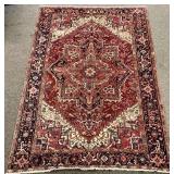 6.5 x 11.6 Heriz Persian Handwoven Rug