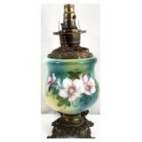 Vintage Gone With The Wind Lamp, No Top