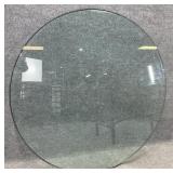 48 " Round Beveled Glass Table Top