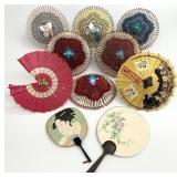 Japanese Vintage Paper Umbrellas & Fans