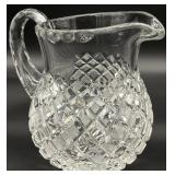 Cut Crystal Pitcher
