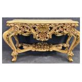 Ornate Italian Console Table