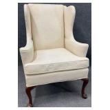 Hickory Chair Upholstered Wingback