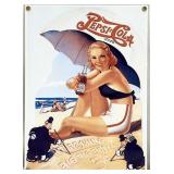 Pepsi Cola Ande Rooney Porcelain Advertising Sign