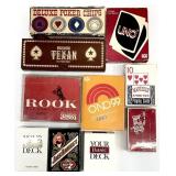 Vintage Playing Cards, Uno, Poker Chips & More