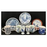 Japanese Pottery Dishes, Asst