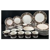 Sango Savoy / Royal Majestic Dinnerware Set