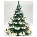 Vintage 16 " Atlantic Mold Ceramic Christmas Tree