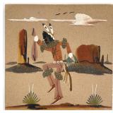 American Navajo Wilson Price Sr. Sandstone Art