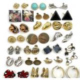 Vintage Jewelry Earrings, Trifari, Coro & More