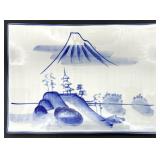 Japanese Style Blue & White Sushi Platter