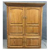 Oak Entertainment Center