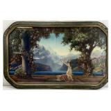 R. Atkinson Fox Art Deco " Dawn " Antique Print