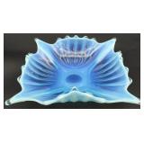 Fostoria Heirloom Blue Glass Square Bowl