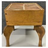 Small Tile Top Plant Stand/Accent Table