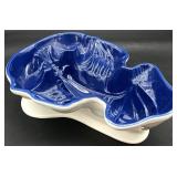 GG England Blue & White Lobster Mold