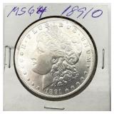 1891-O Morgan Silver Dollar