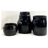 3 North Carolina Artist Pottery Vessels