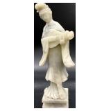 Vintage Chinese Guanyin Carved Soapstone Statue