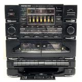 Soundesign Stereo Receiver w/ Dual Cassette Decks