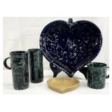 5pc Bennington Pottery, Vermont