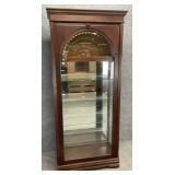 Large Pulaski Shell Motif Display Cabinet